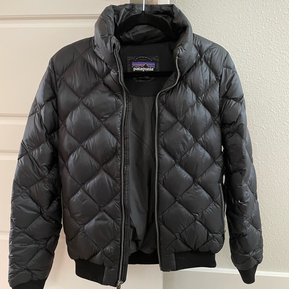 Black Patagonia Quilted Jacket
